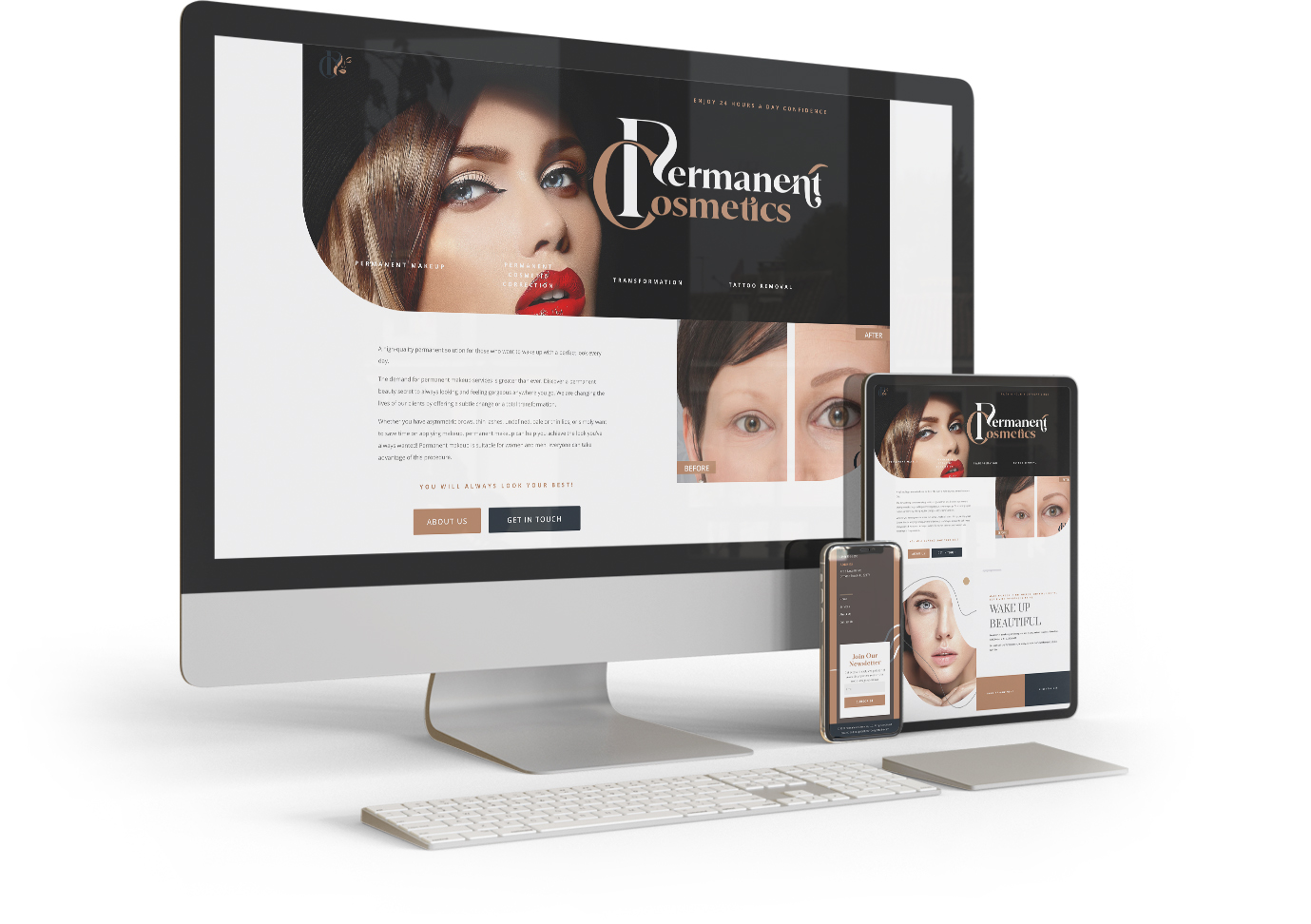 Web Design & Development - Permanent Cosmetics