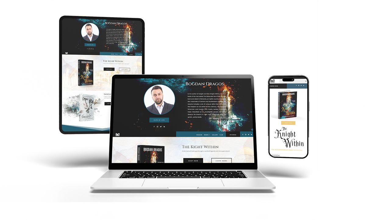 Project: Website Design - Bogdan Dragos Books