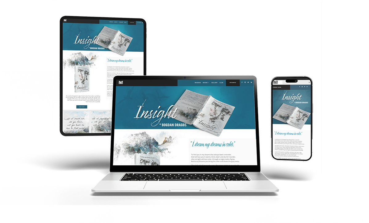 Project: Website Design - Bogdan Dragos Books