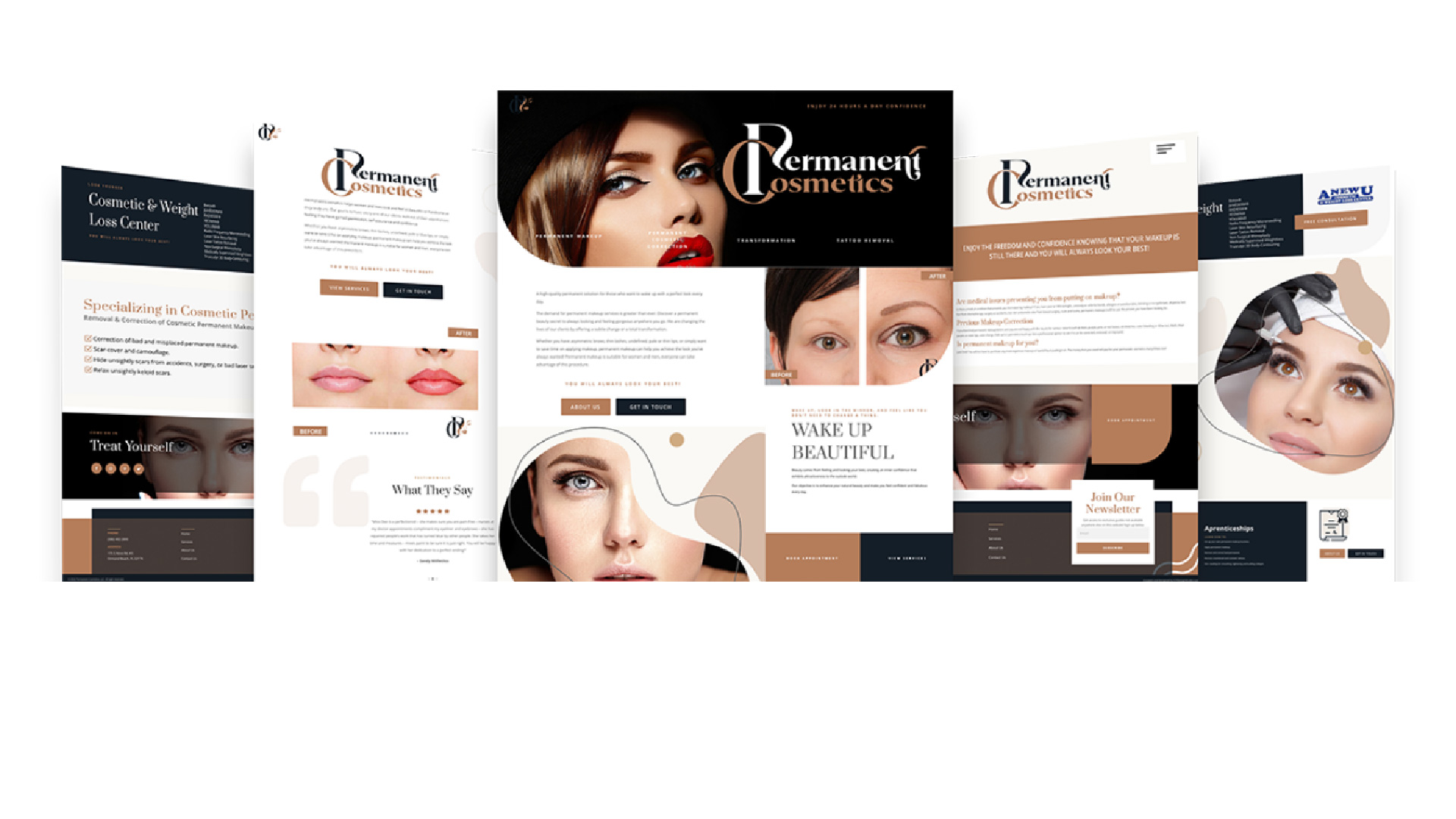 Web Design - Permanent Cosmetics