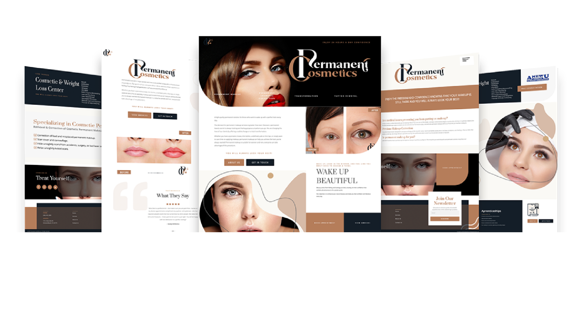Web Design & Development - Permanent Cosmetics